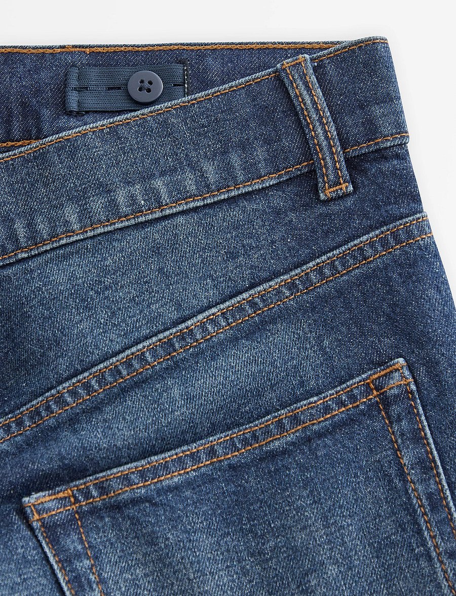 Lindex - Baggy jeans with regular waist - loose jeans - dark denim - 5