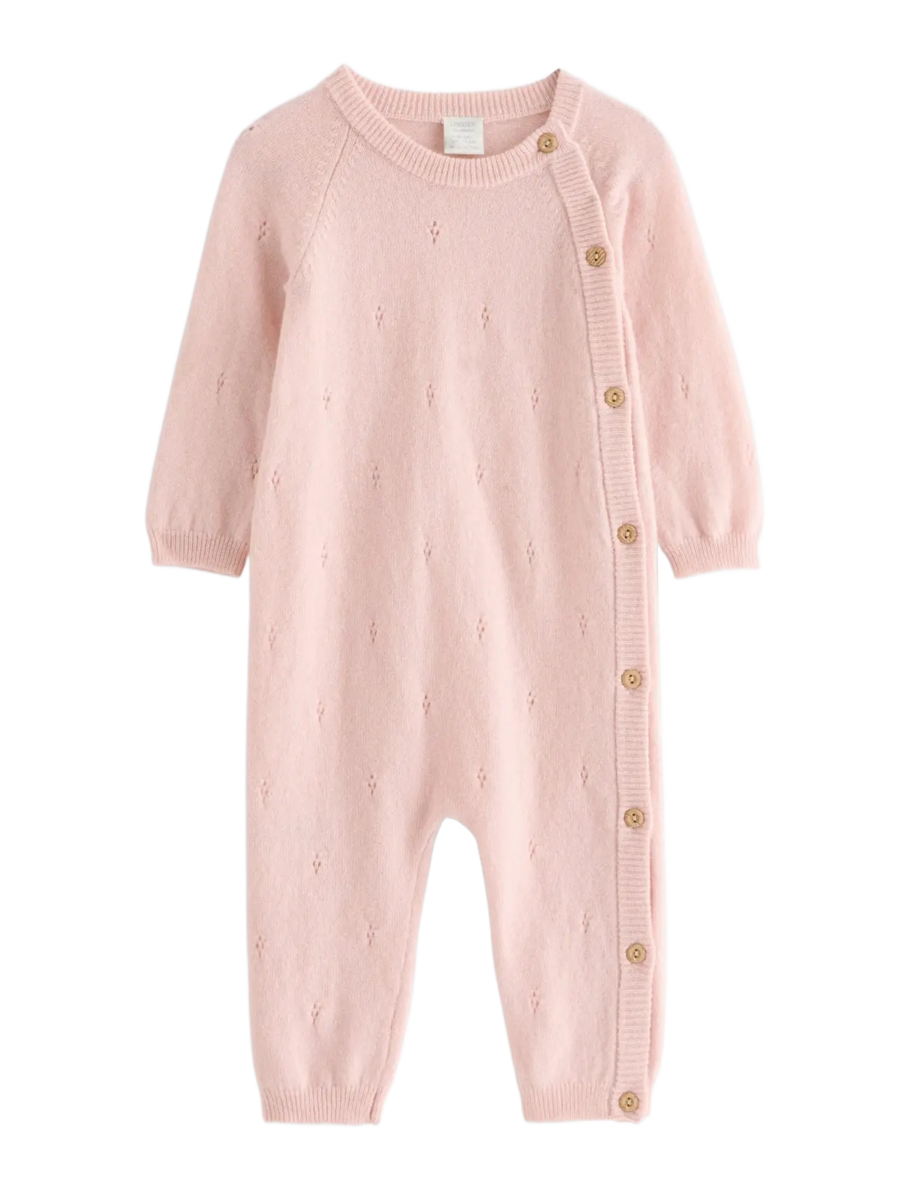 Lindex Onesie in merino wool - Imik  44-92 - LIGHT DUSTY PINK / pink/rose