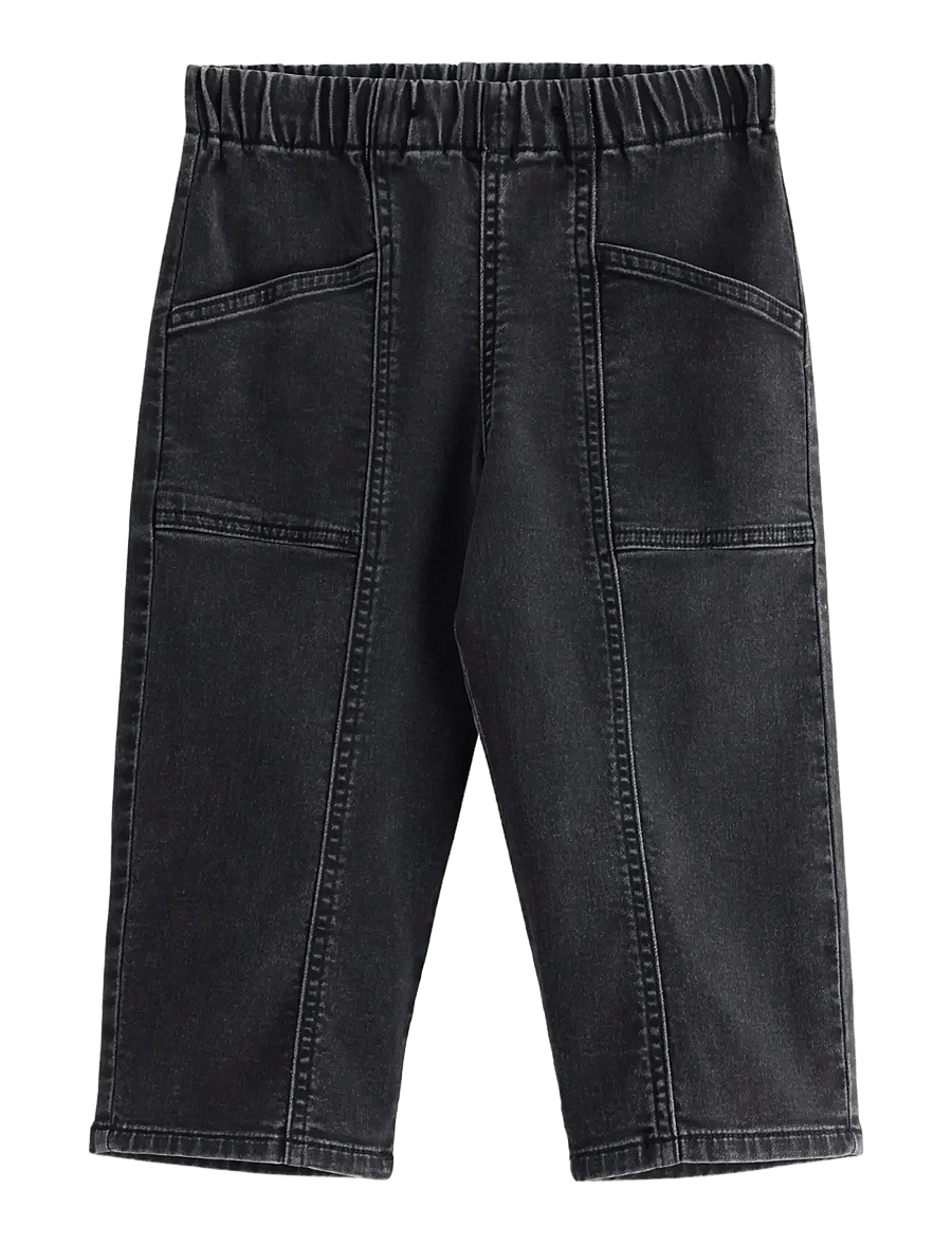 Lindex - Jeans with balloon fit - loose jeans - black - 1