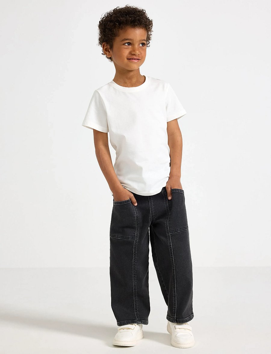 Lindex - Jeans with balloon fit - loose jeans - black - 0