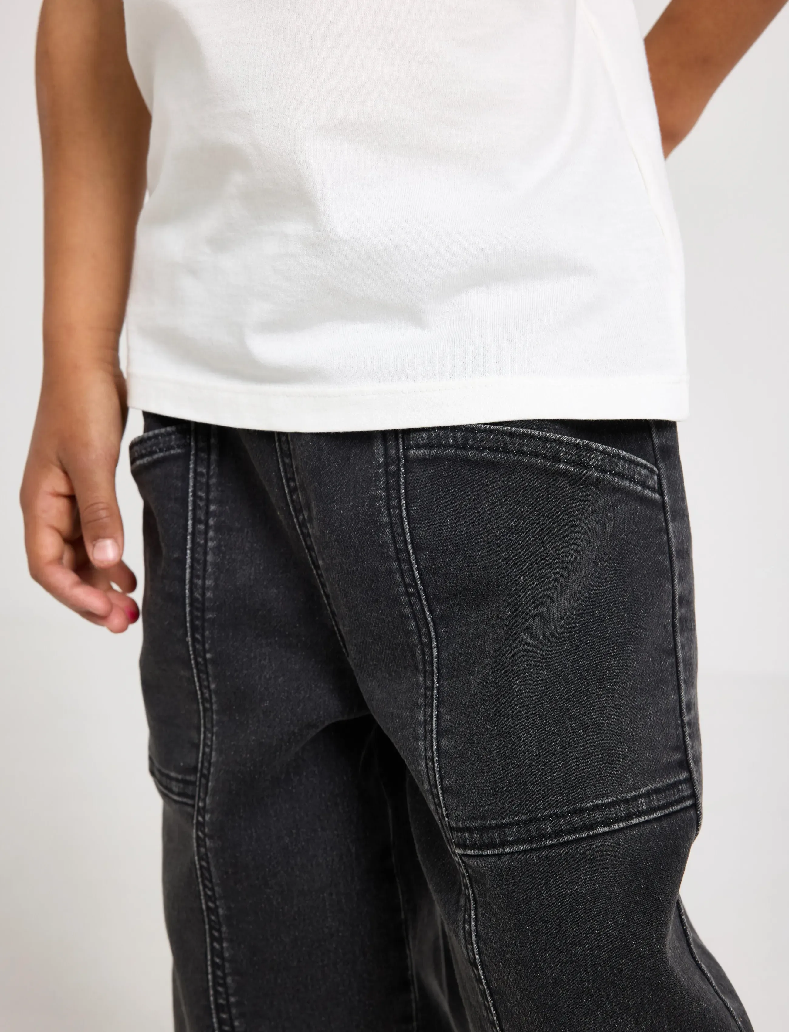 Lindex - Jeans with balloon fit - black - 4