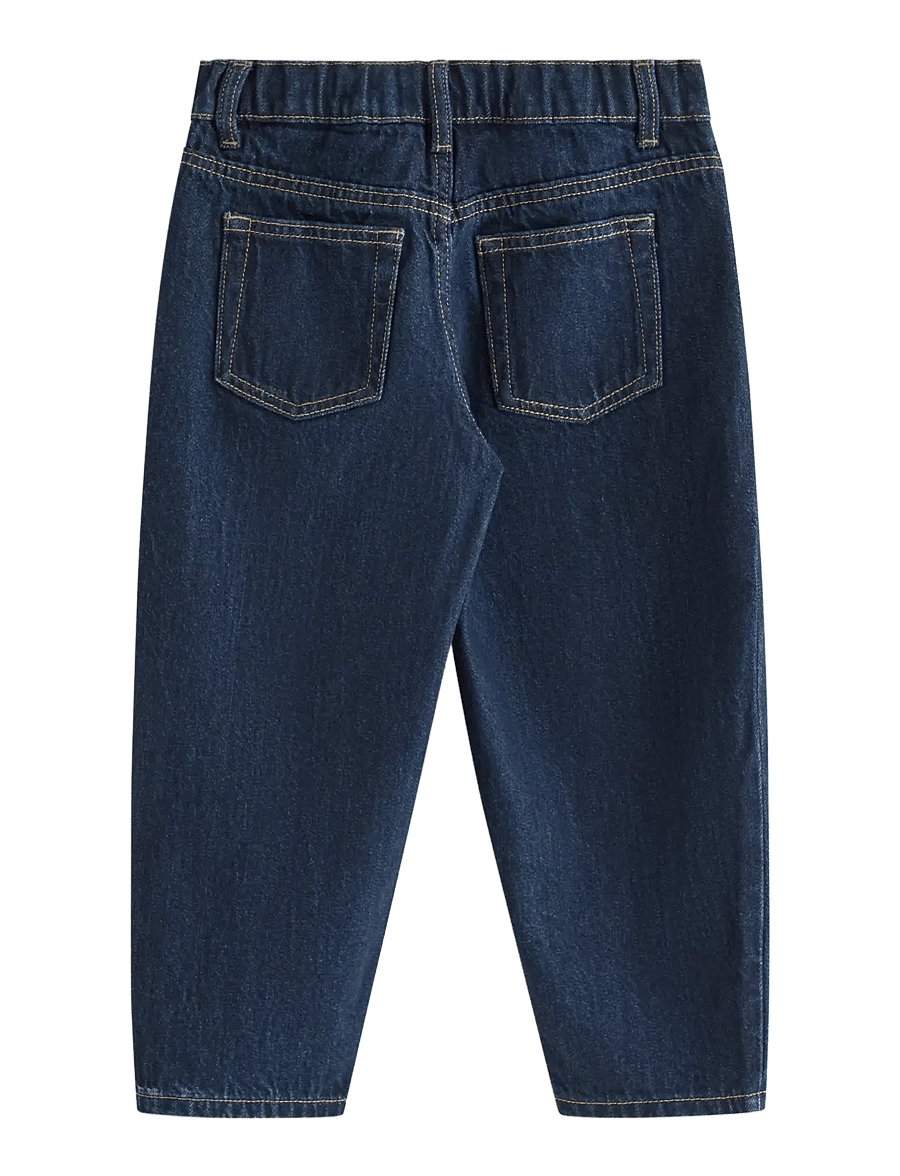 Lindex - Baggy jeans with regular waist - loose jeans - dark denim - 2