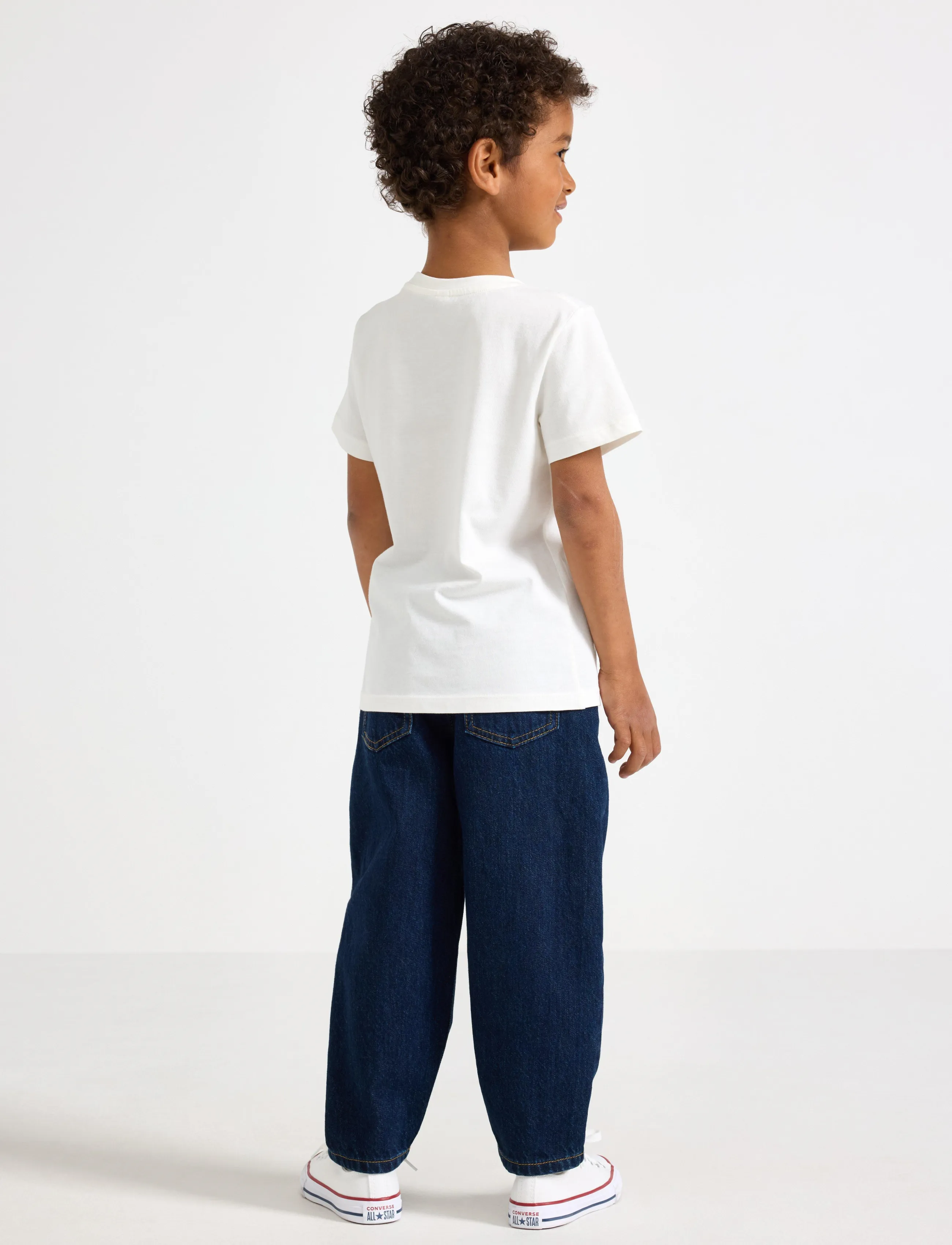 Lindex - Baggy jeans with regular waist - vaba lõikega teksad - dark denim - 3