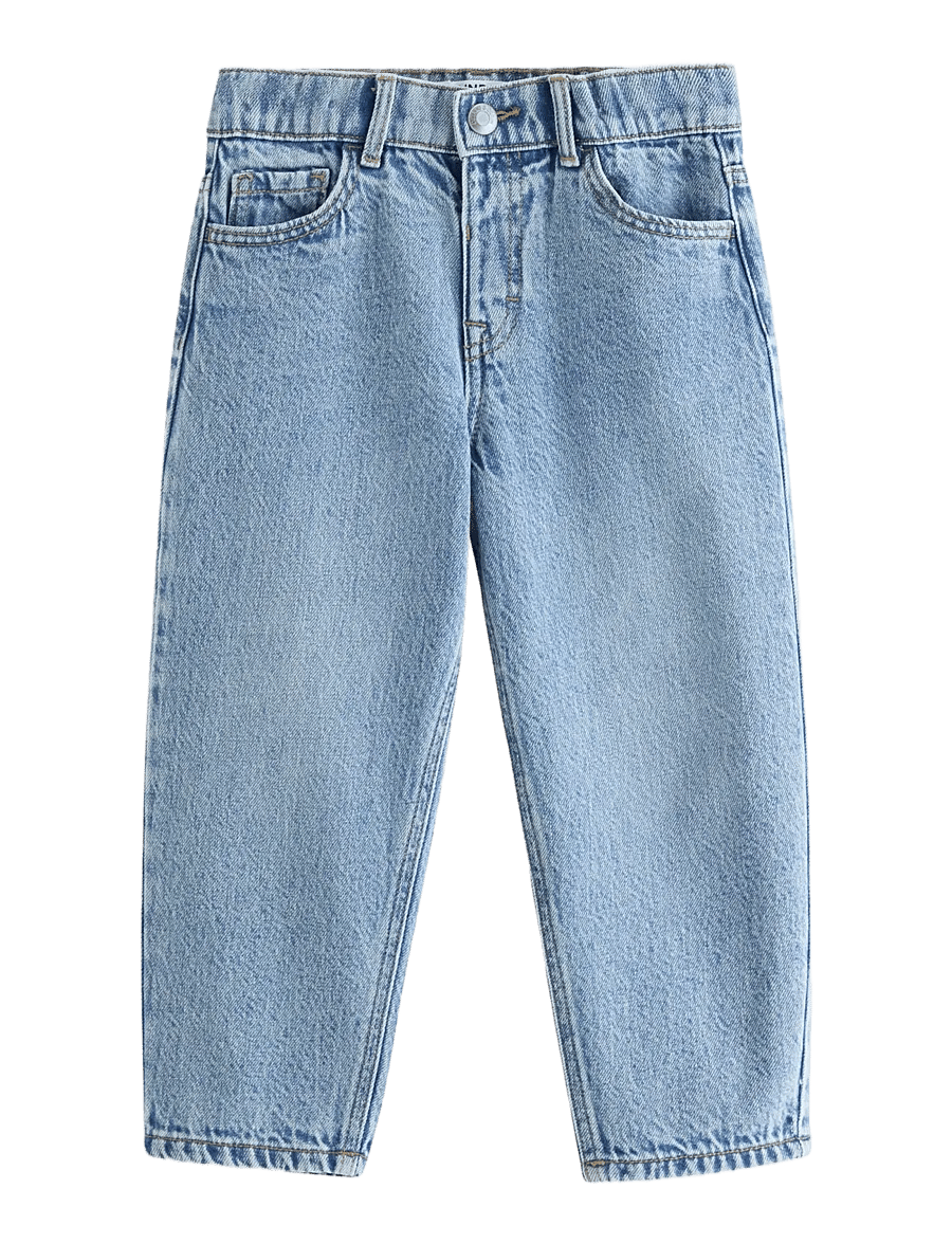 Lindex - Baggy jeans with regular waist - loose jeans - denim - 1