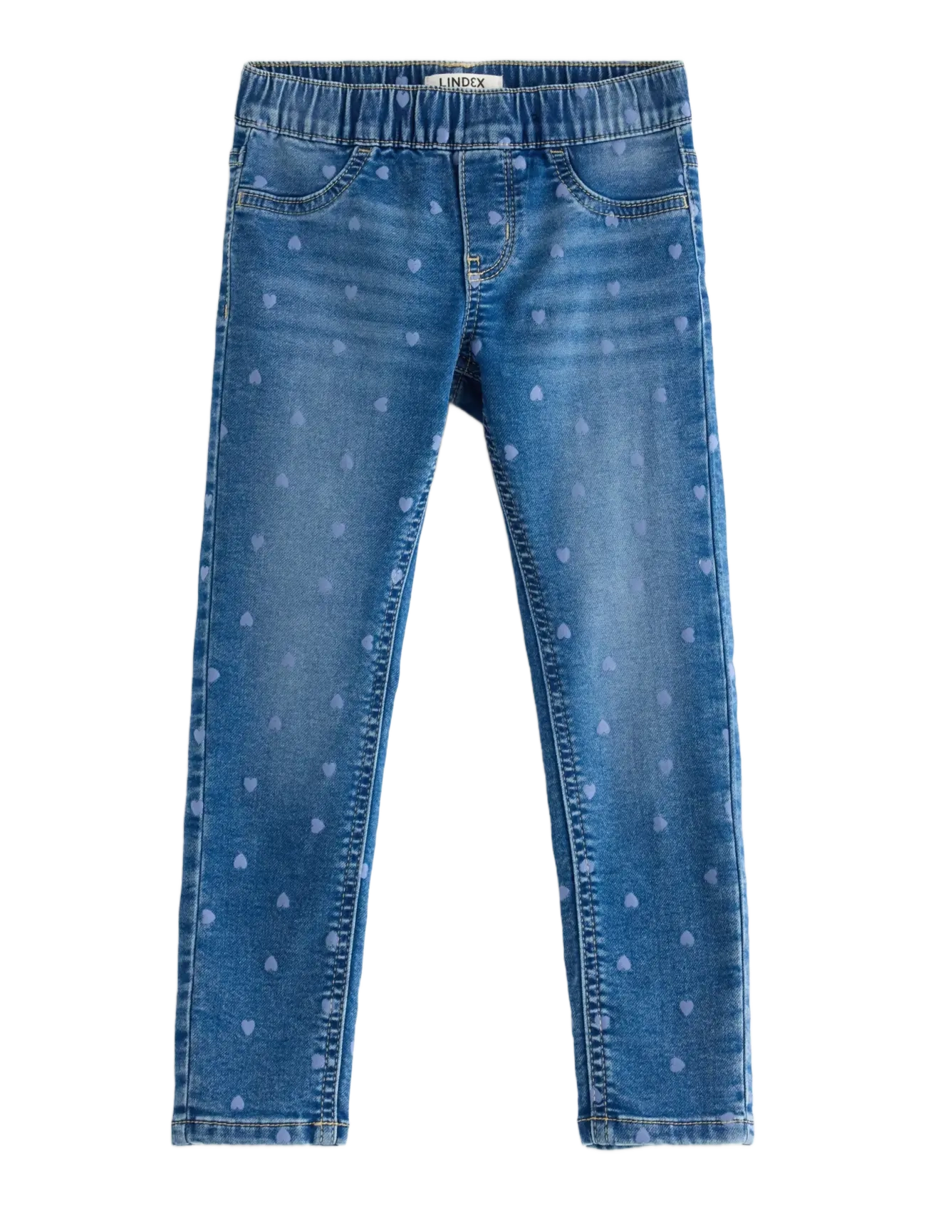 Lindex SARA Slim leg jeans - Kitsad teksad - DENIM BLUE / blue