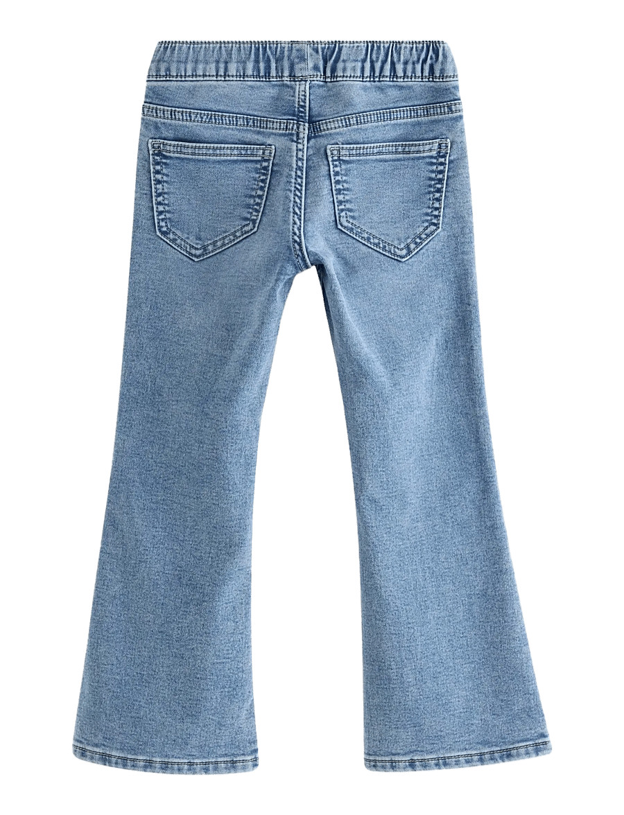 Lindex - FREJA Flared leg jeans - bootcut jeans - denim blue - 2