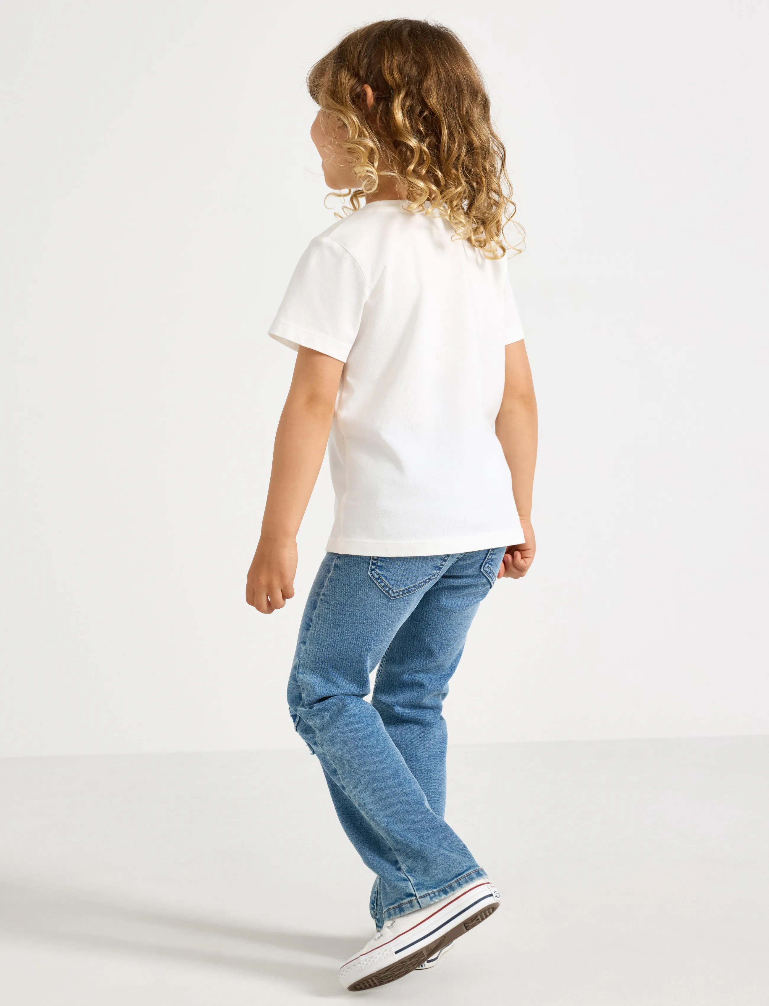 Lindex - FREJA Flared leg jeans - bootcut jeans - denim blue - 3