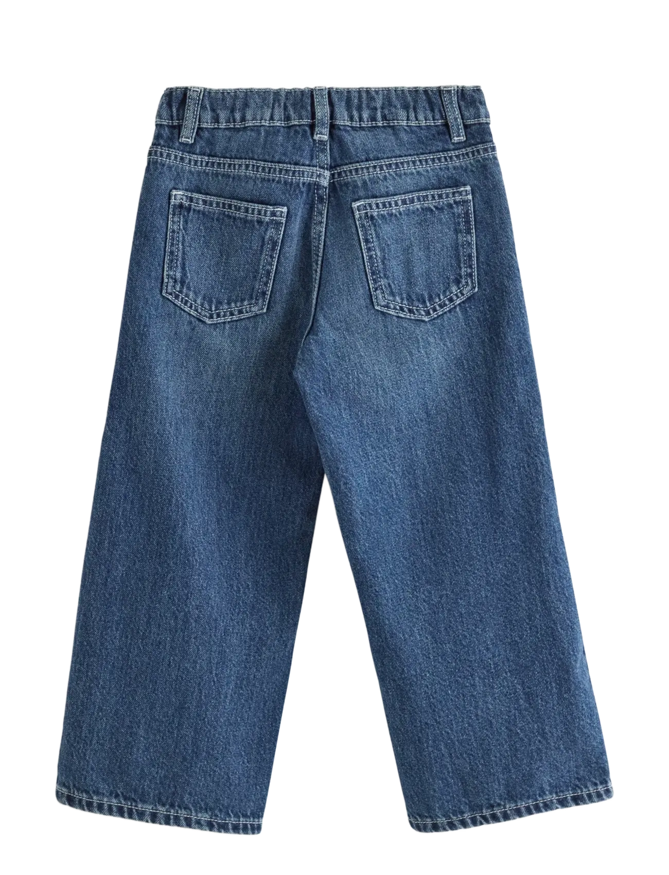 Lindex - Wide jeans with regular waist - dark denim - 2
