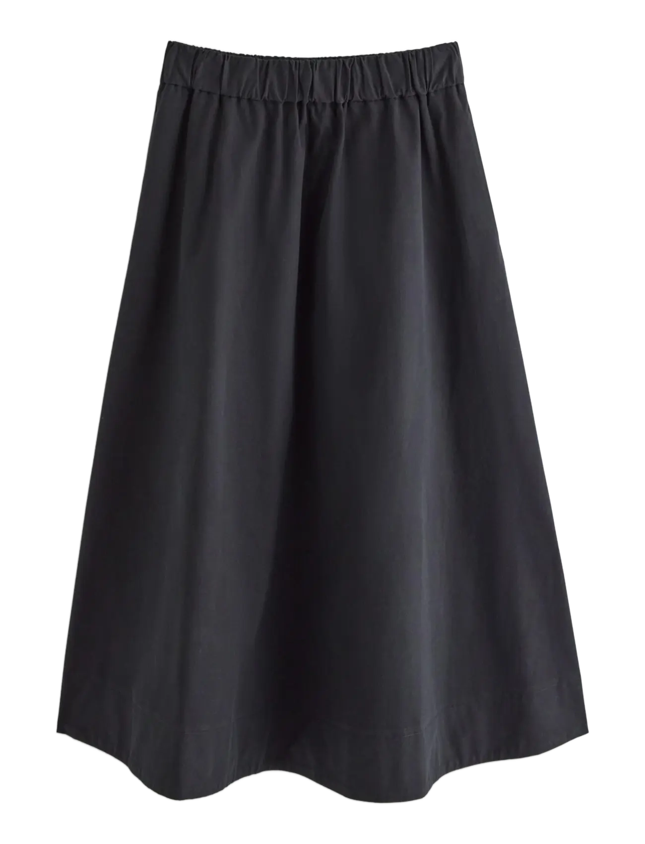 Lindex - Skirt with a-line fit - midi skirts - black - 1