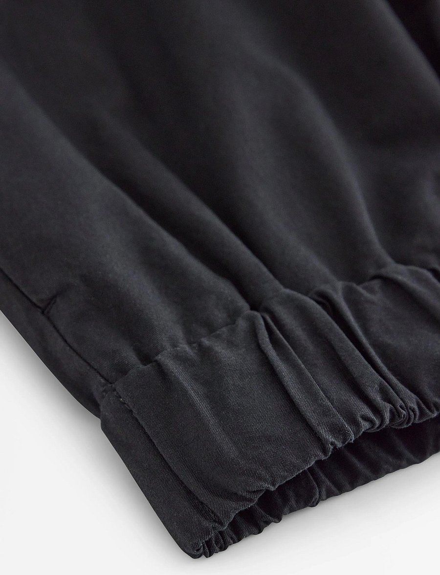Lindex - Skirt with a-line fit - midi-röcke - black - 5