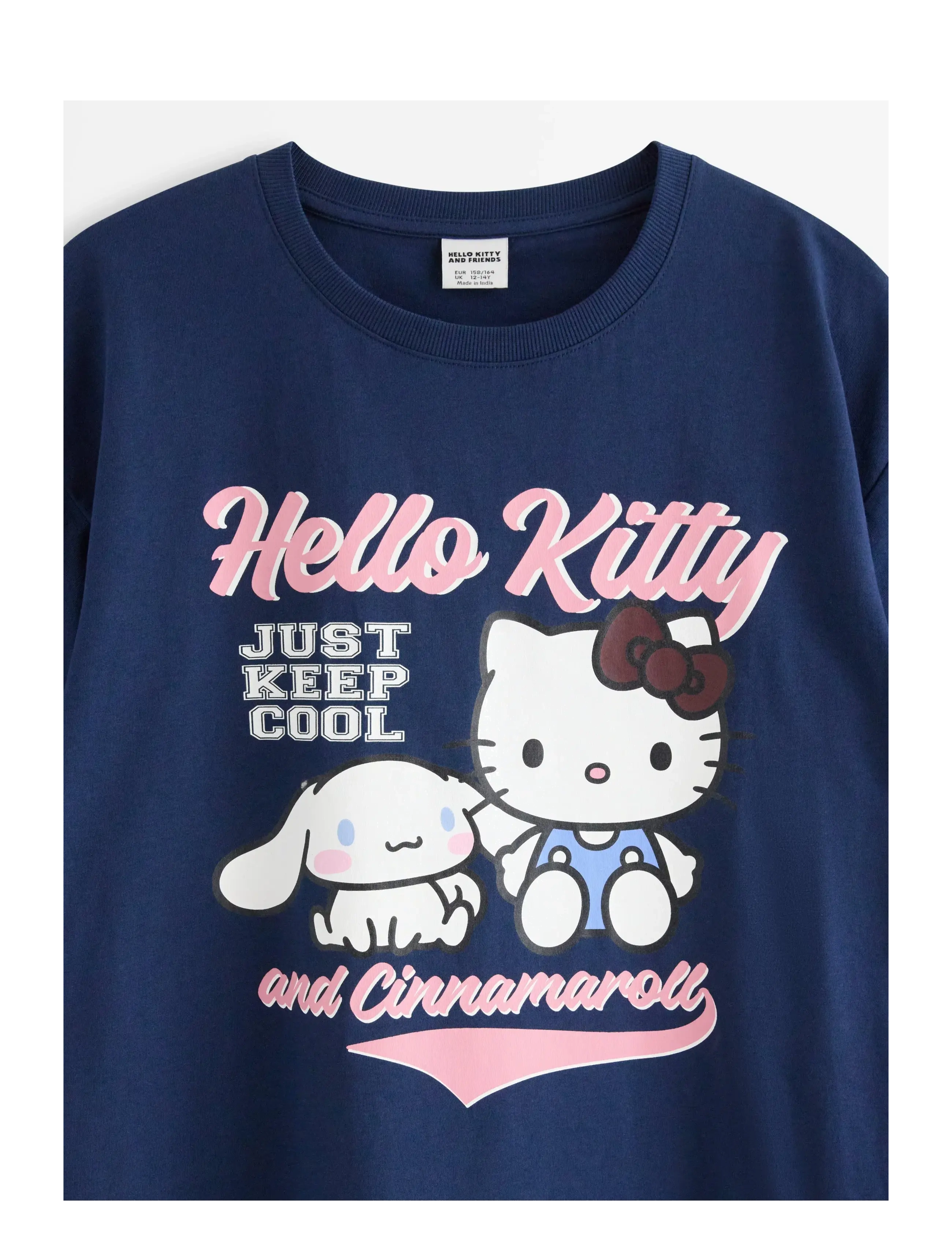 Lindex - Hello Kitty T-shirt - kurzärmelige - dark blue - 2