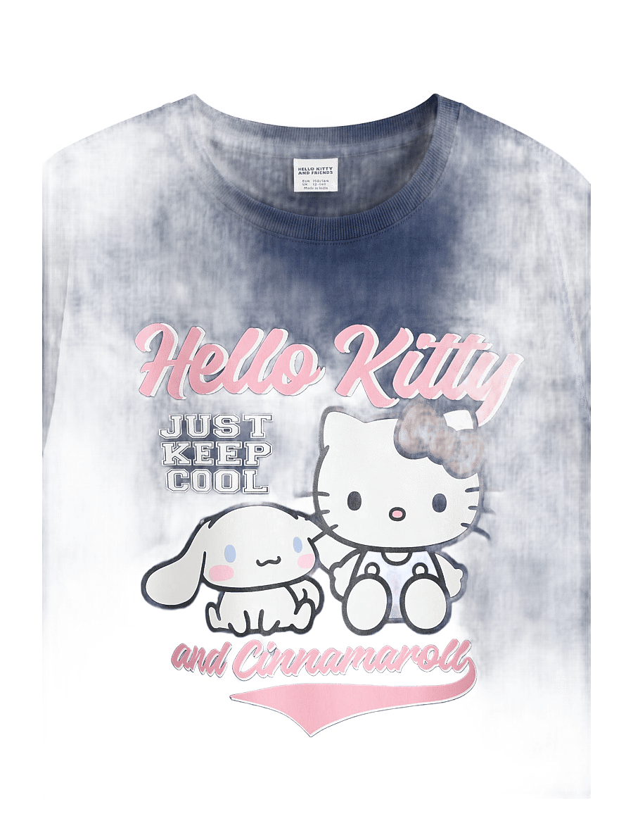 Lindex - Hello Kitty T-shirt - kurzärmelige - dark blue - 2