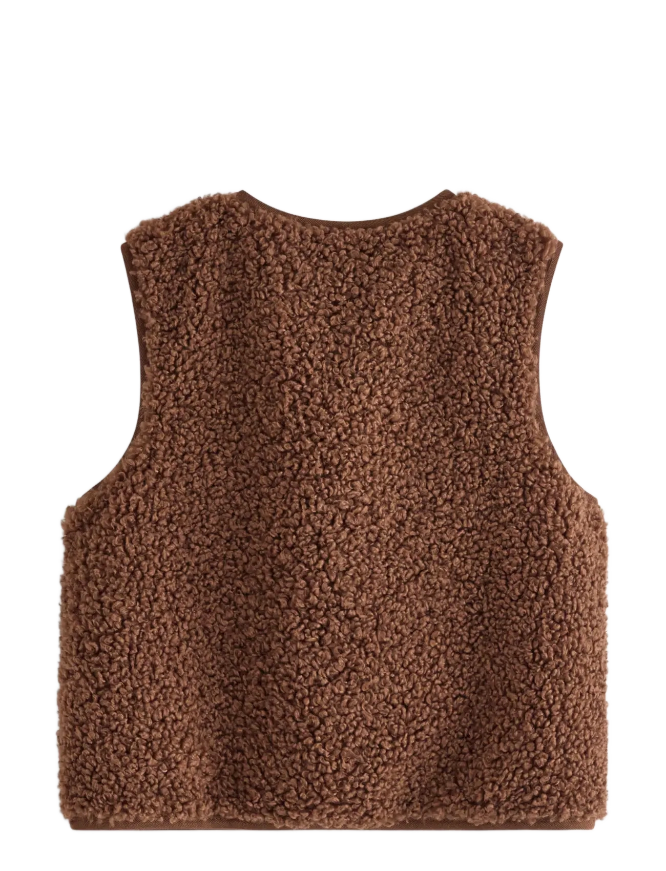 Lindex - Pile vest - shop by age - brown - 1