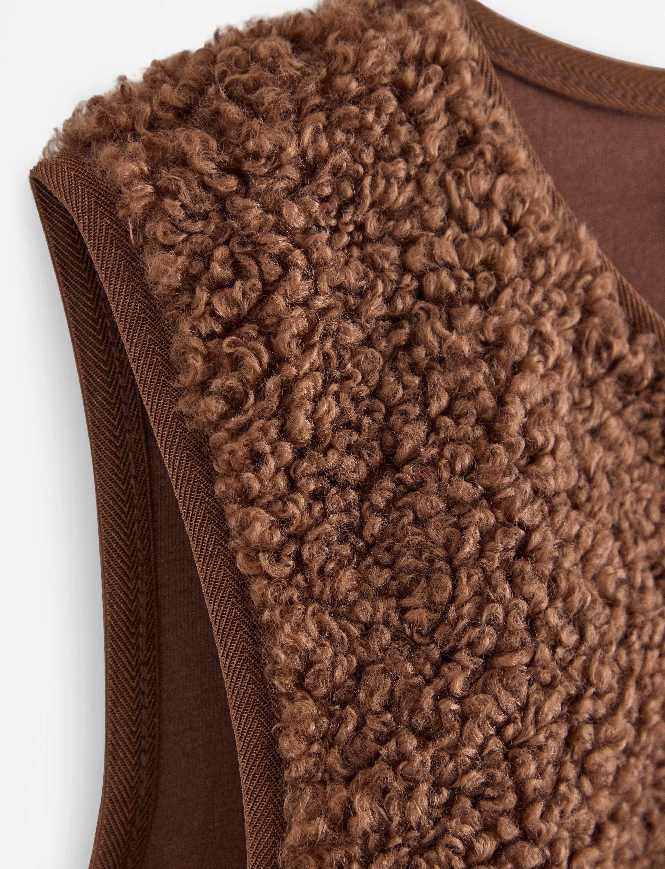 Lindex - Pile vest - shop by age - brown - 2