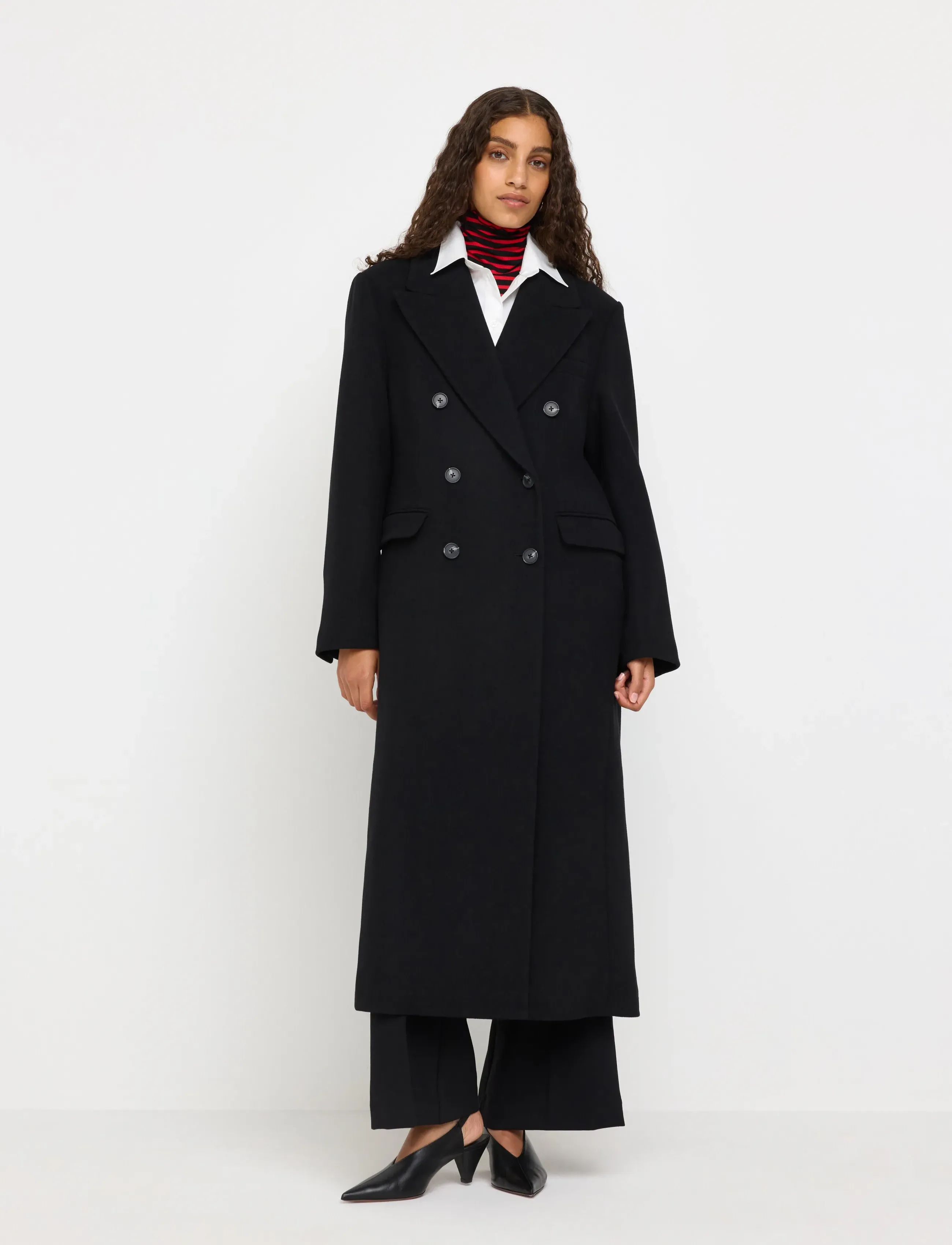 Coat In Wool Blend