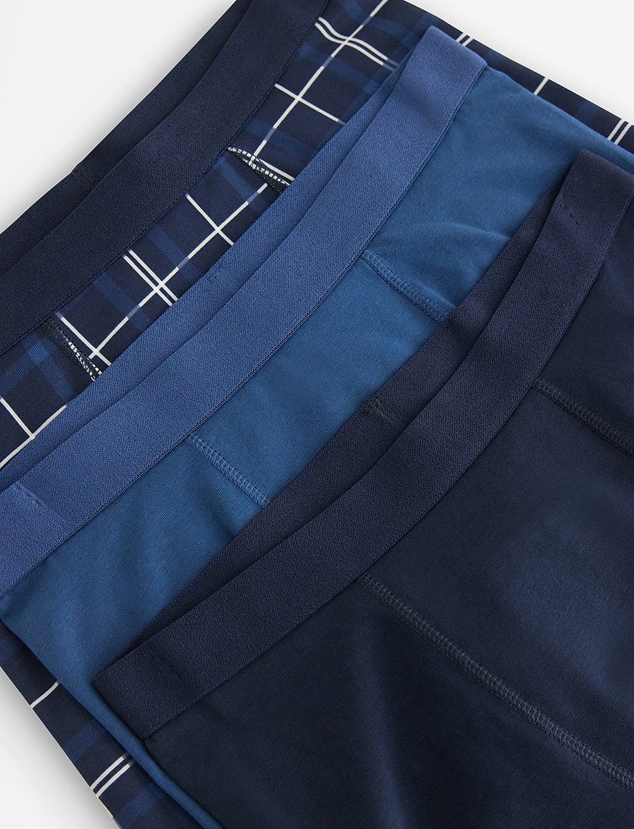 Lindex - 3-pack boxer shorts - aluspüksid - dark navy - 2