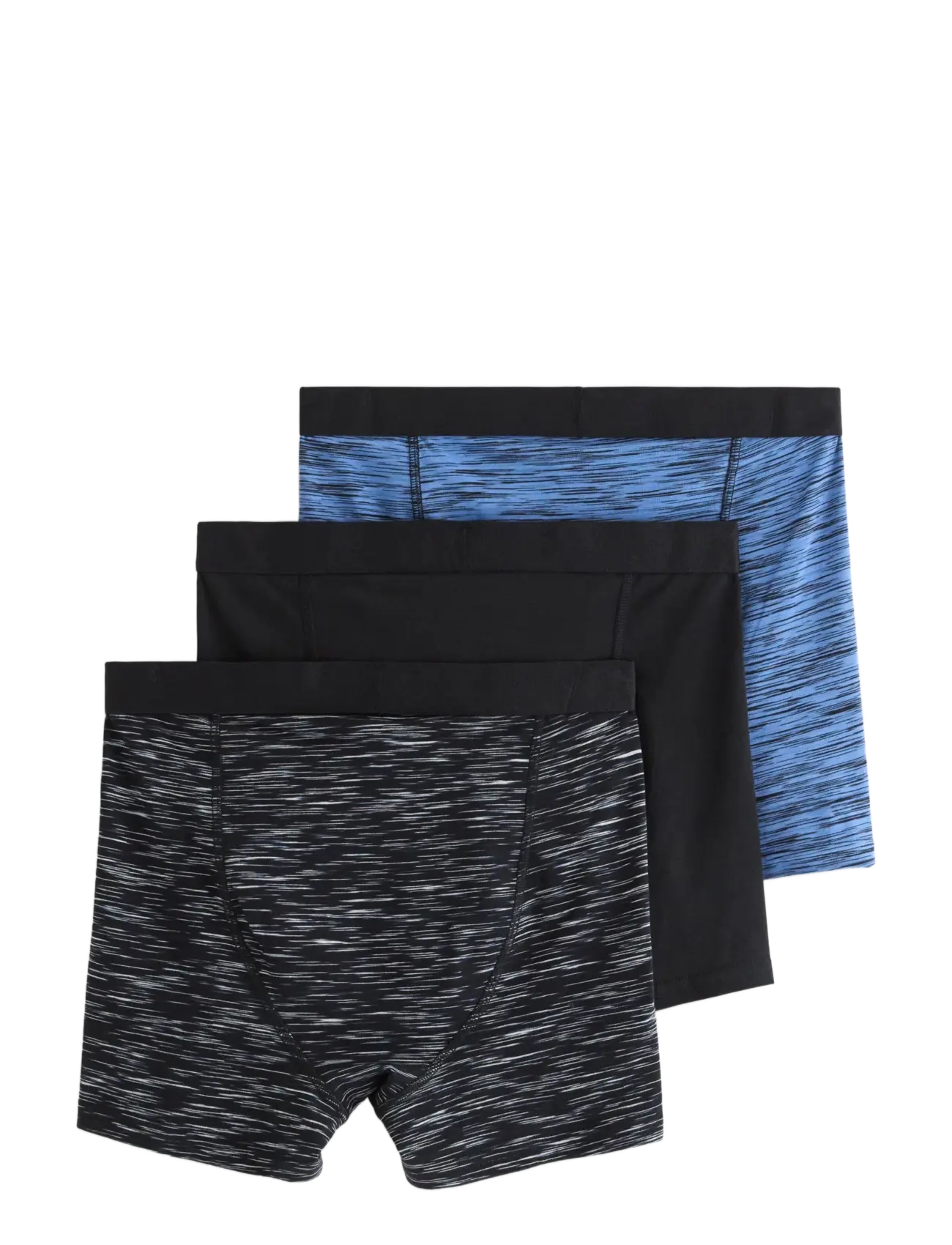 Lindex - 3-pack boxer shorts - aluspüksid - black - 1