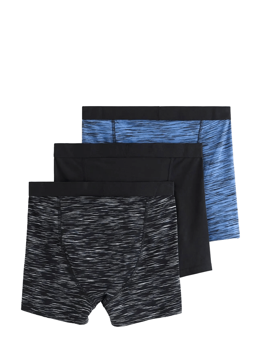 Lindex - 3-pack boxer shorts - aluspüksid - black - 1