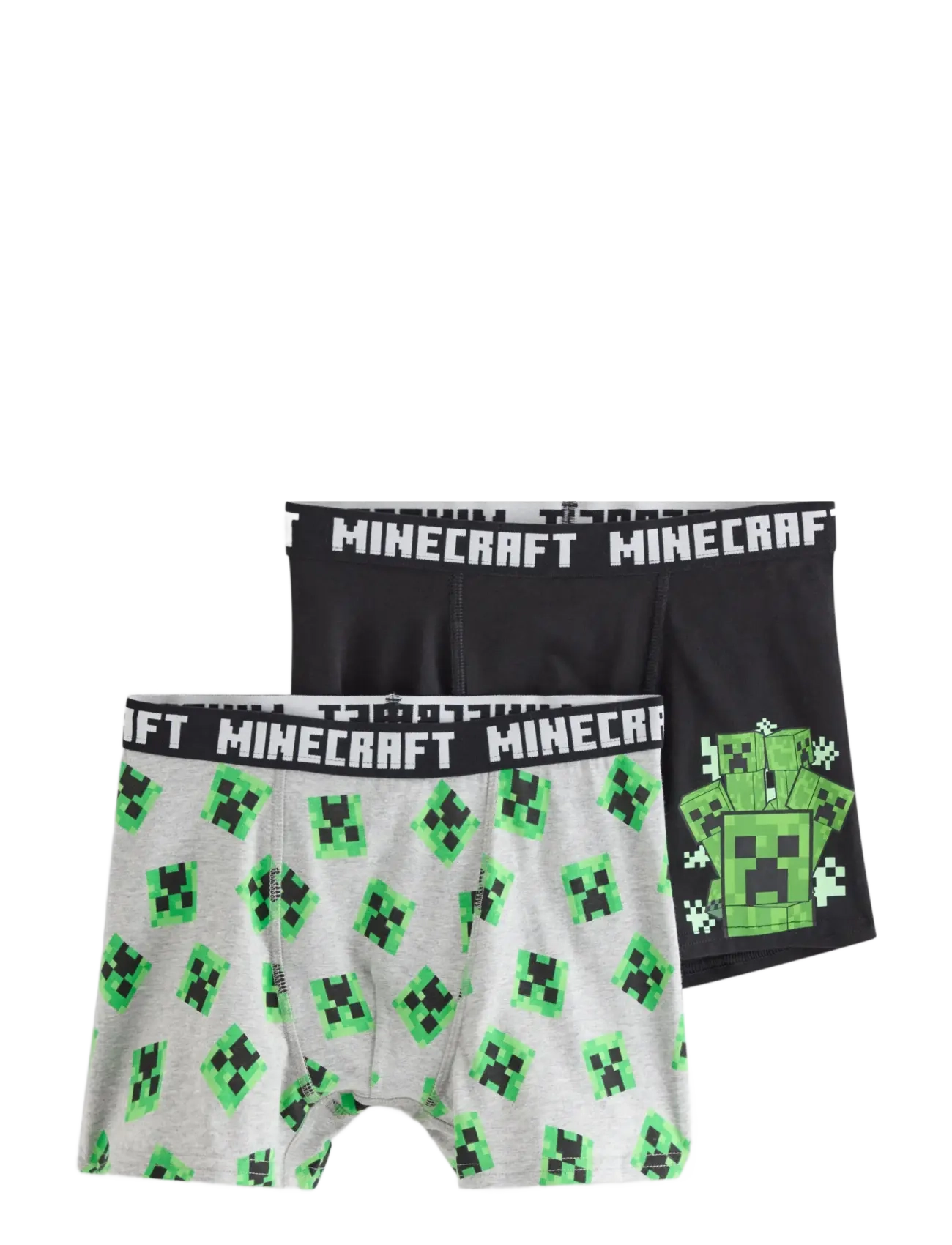 Lindex 2-pack Minecraft boxer shorts - Lindex - BLACK / black