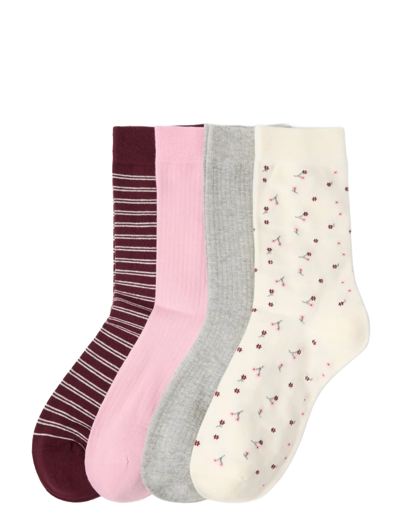Lindex 4-pack socks - Unterwäsche - LIGHT BEIGE / beige