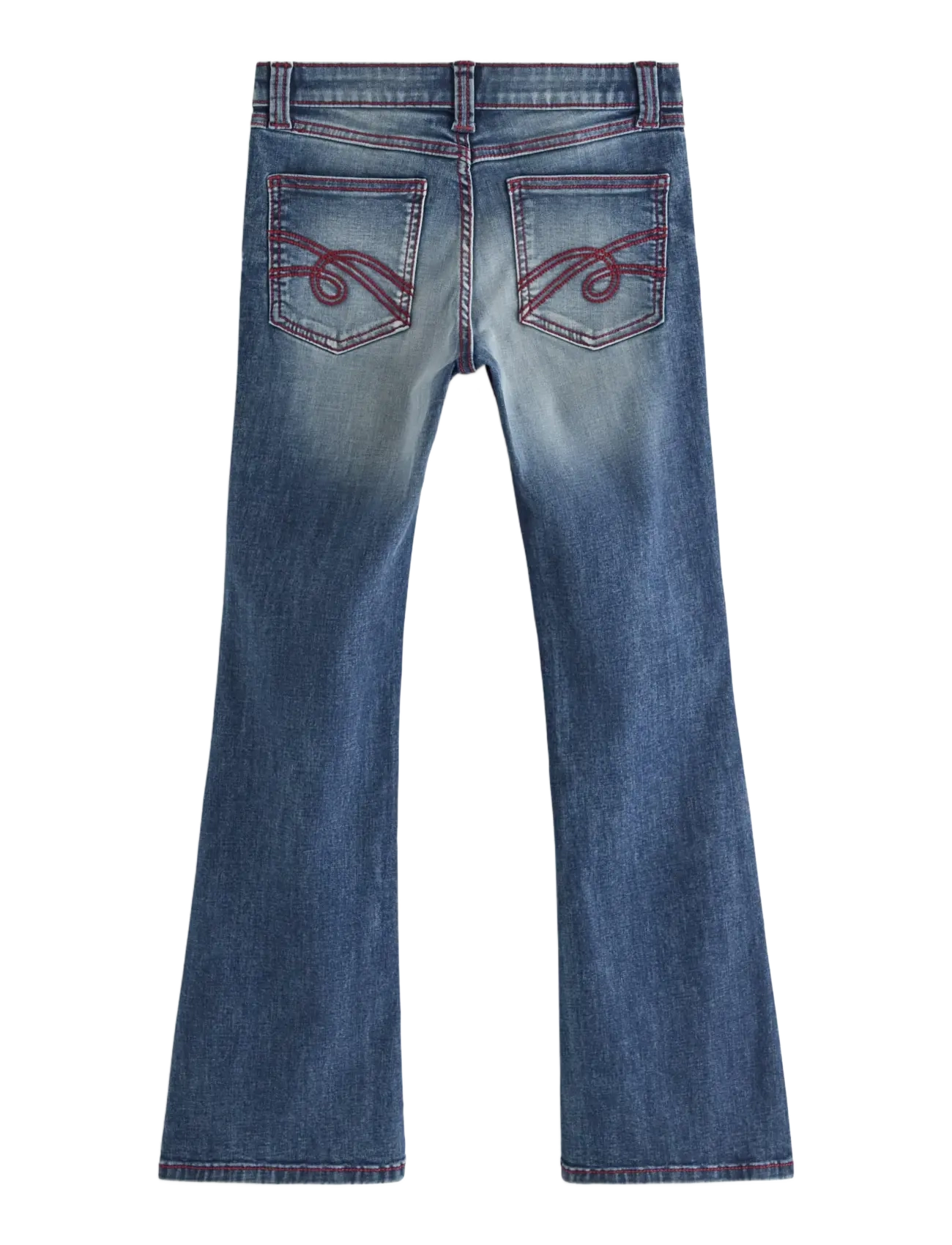 Lindex - Bootcut jeans with low waist - alt laienevad teksad - dark denim - 2