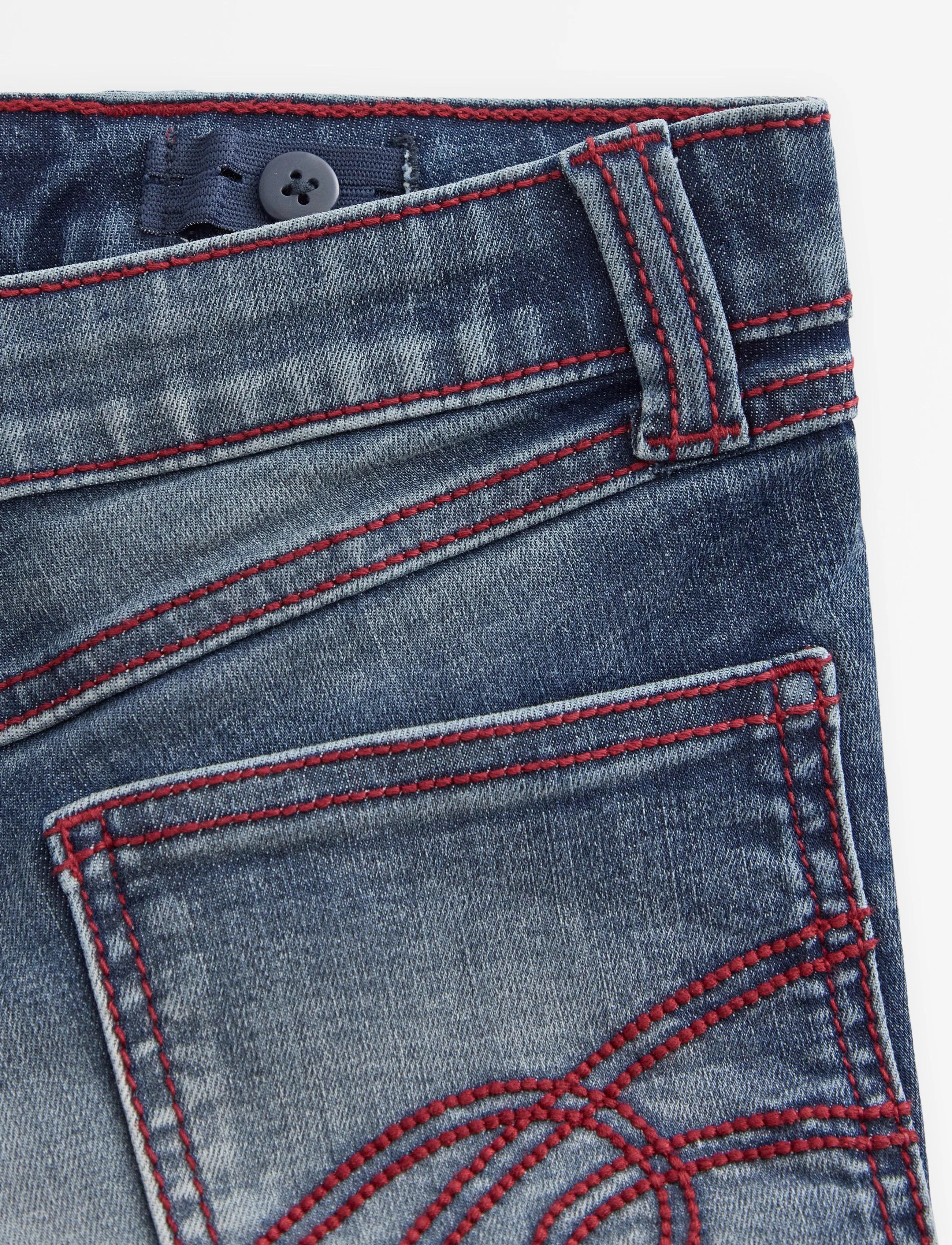 Lindex - Bootcut jeans with low waist - alt laienevad teksad - dark denim - 5