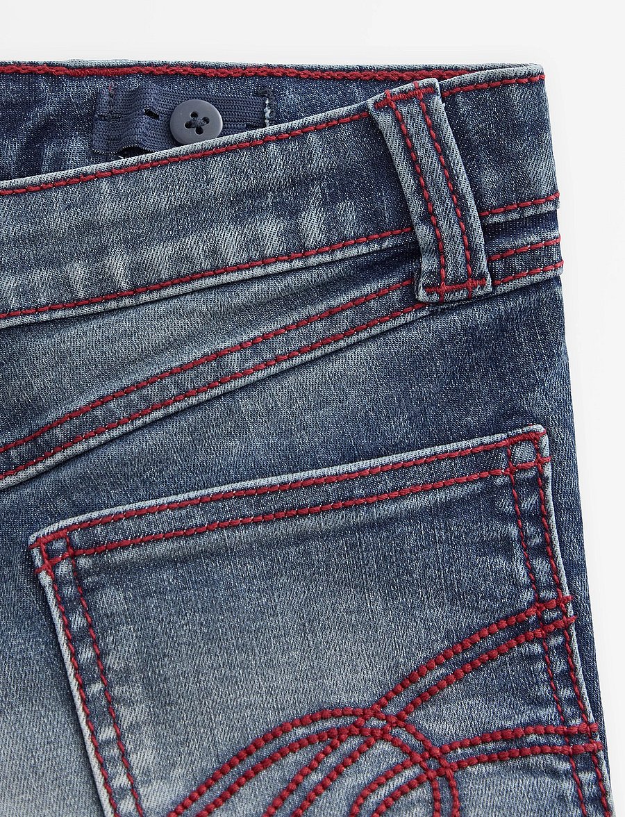 Lindex - Bootcut jeans with low waist - alt laienevad teksad - dark denim - 5