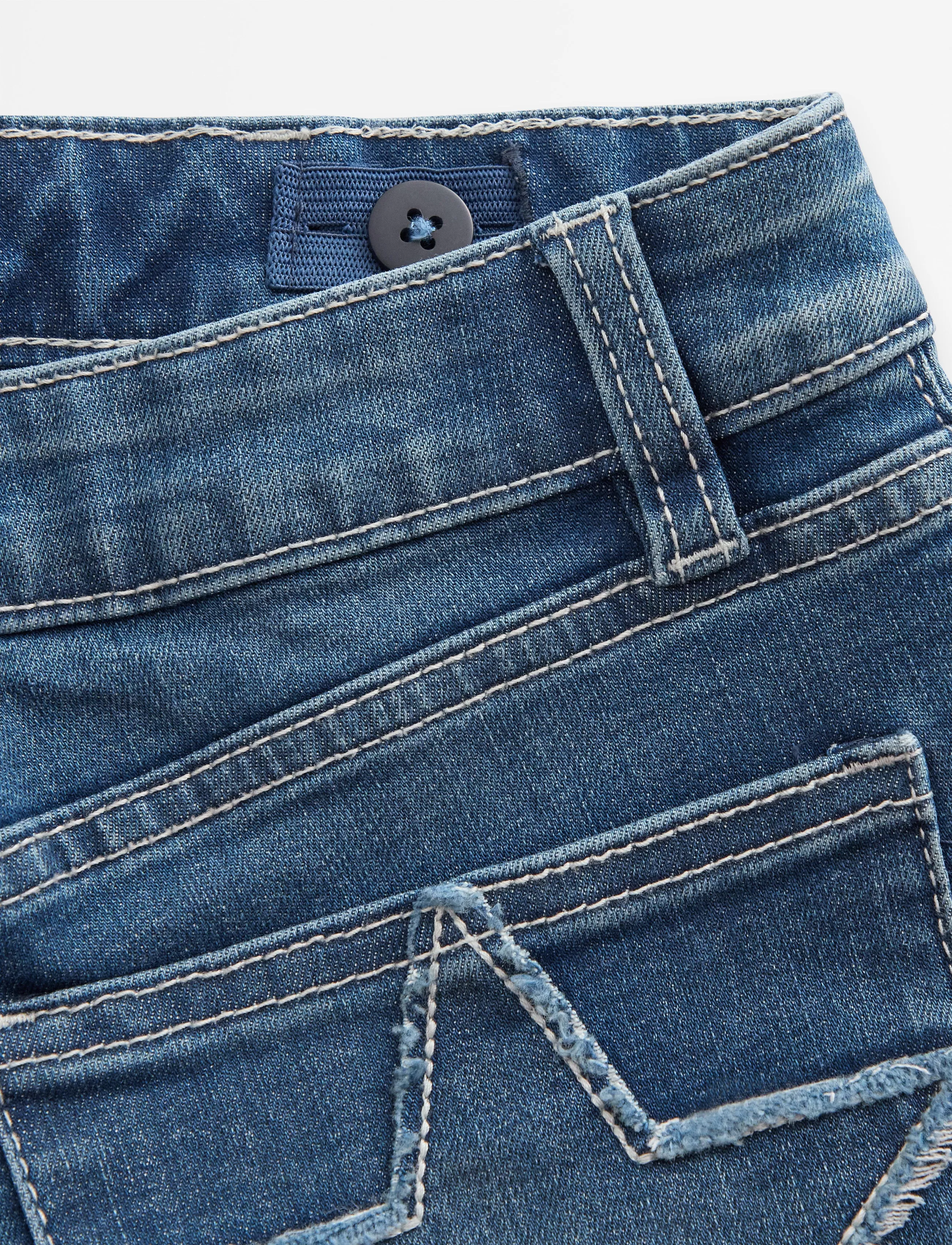 Lindex - FREJA Flared leg jeans with decorated back pockets - bootcut jeans - denim blue - 5
