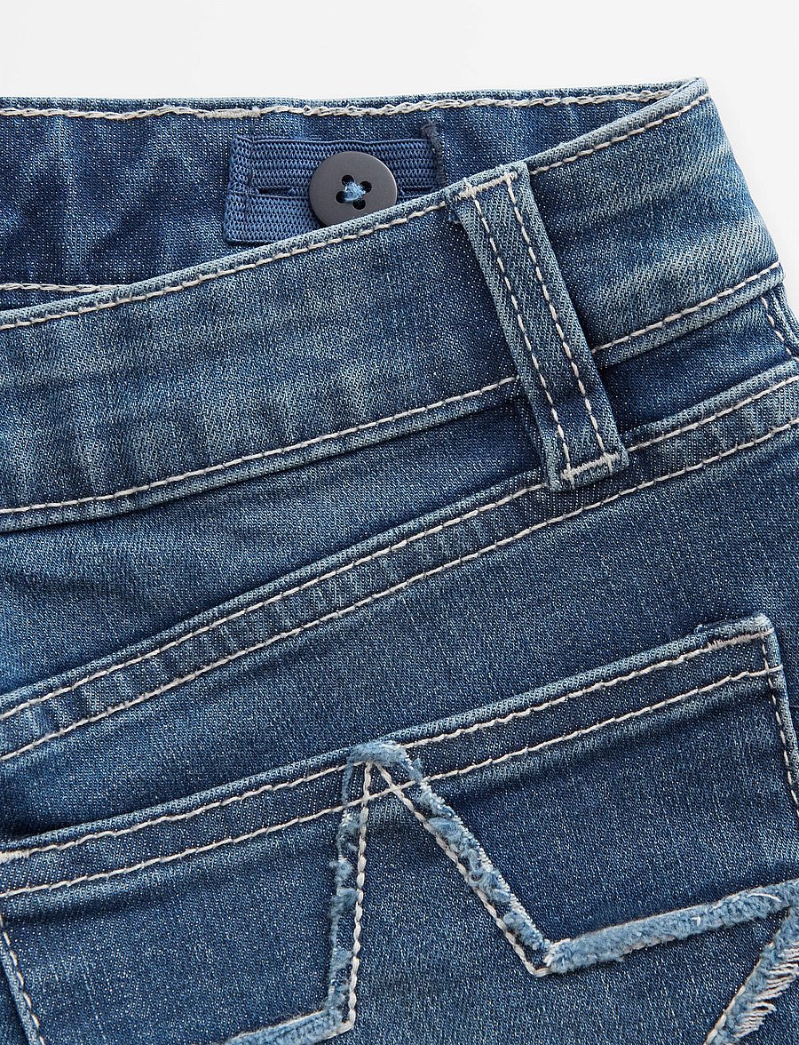 Lindex - FREJA Flared leg jeans with decorated back pockets - bootcut jeans - denim blue - 5