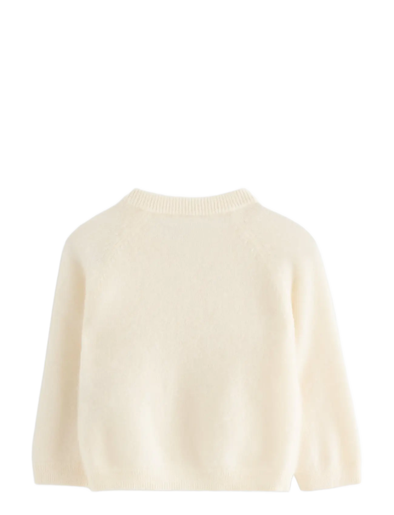 Lindex - Fine-knit cardigan in cashmere - koftor - off white - 1