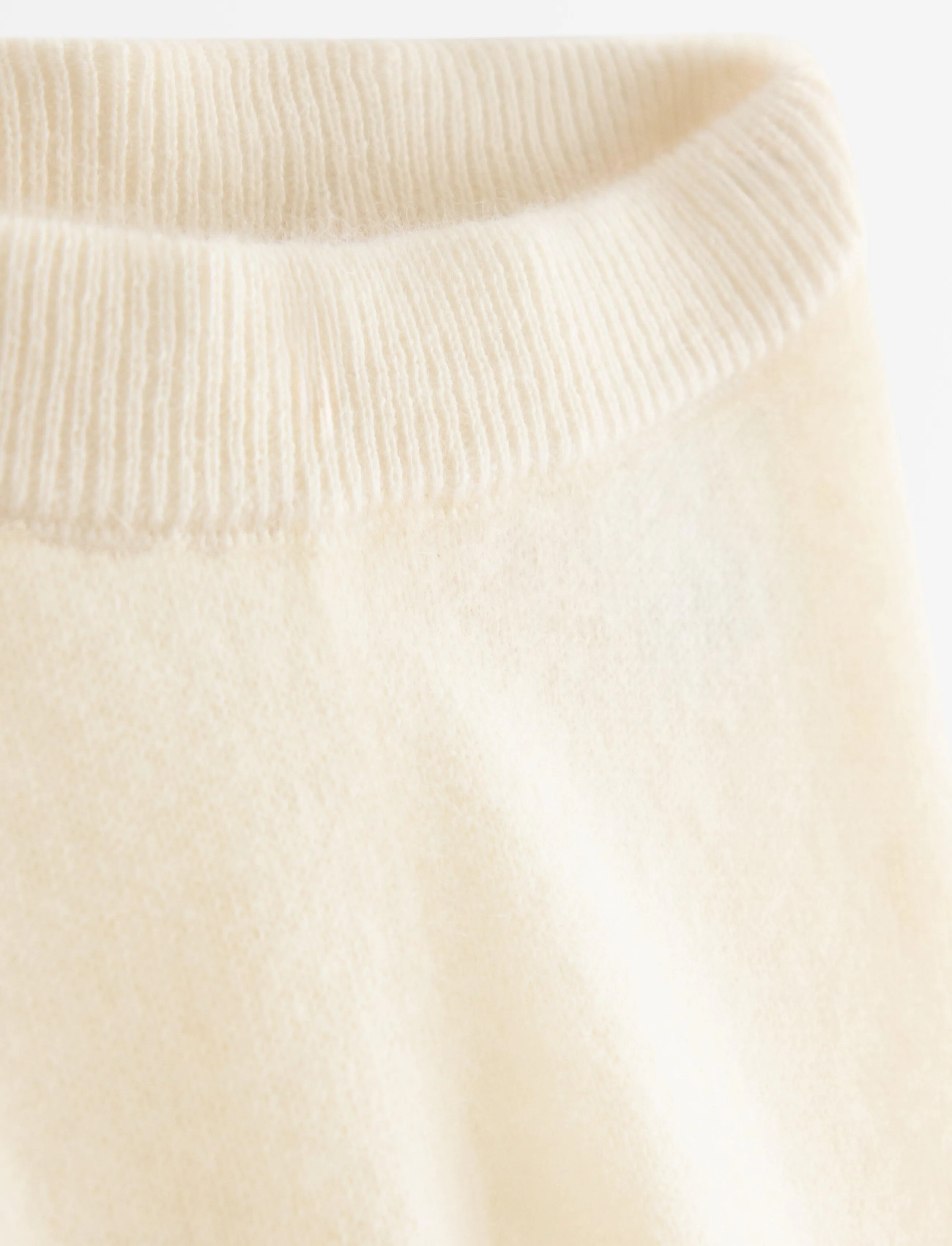 Lindex - Leggings in cashmere - leggings - off white - 2