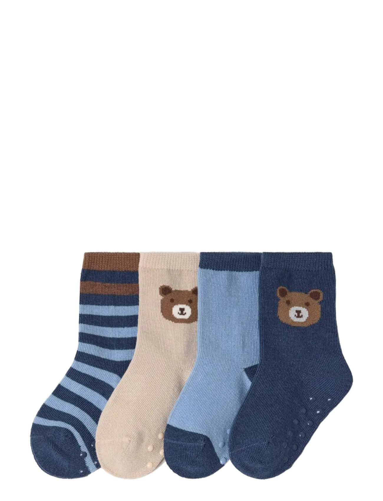 Lindex 4-pack ankle socks - Baby socks - DARK BLUE / navy