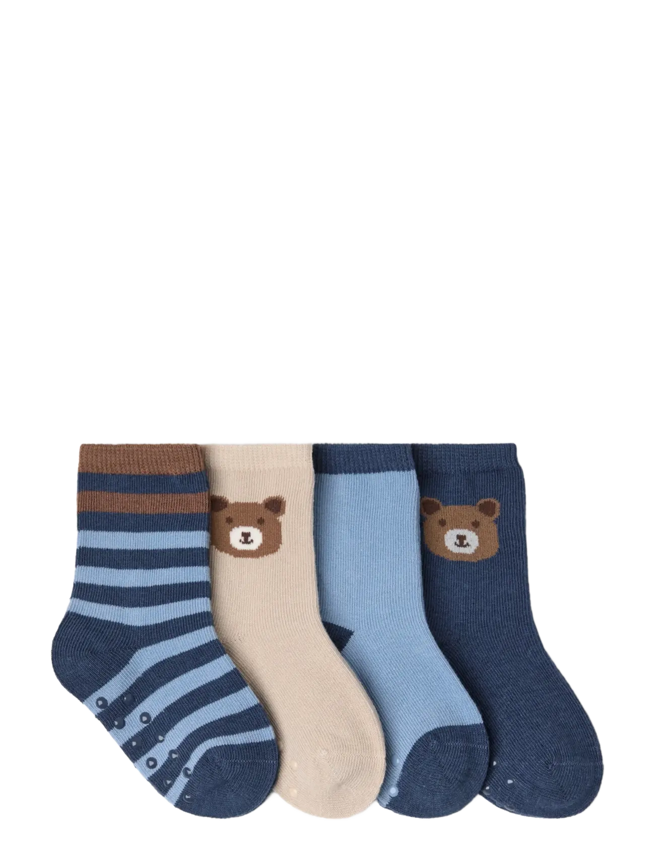Lindex - 4-pack ankle socks - dark blue - 1