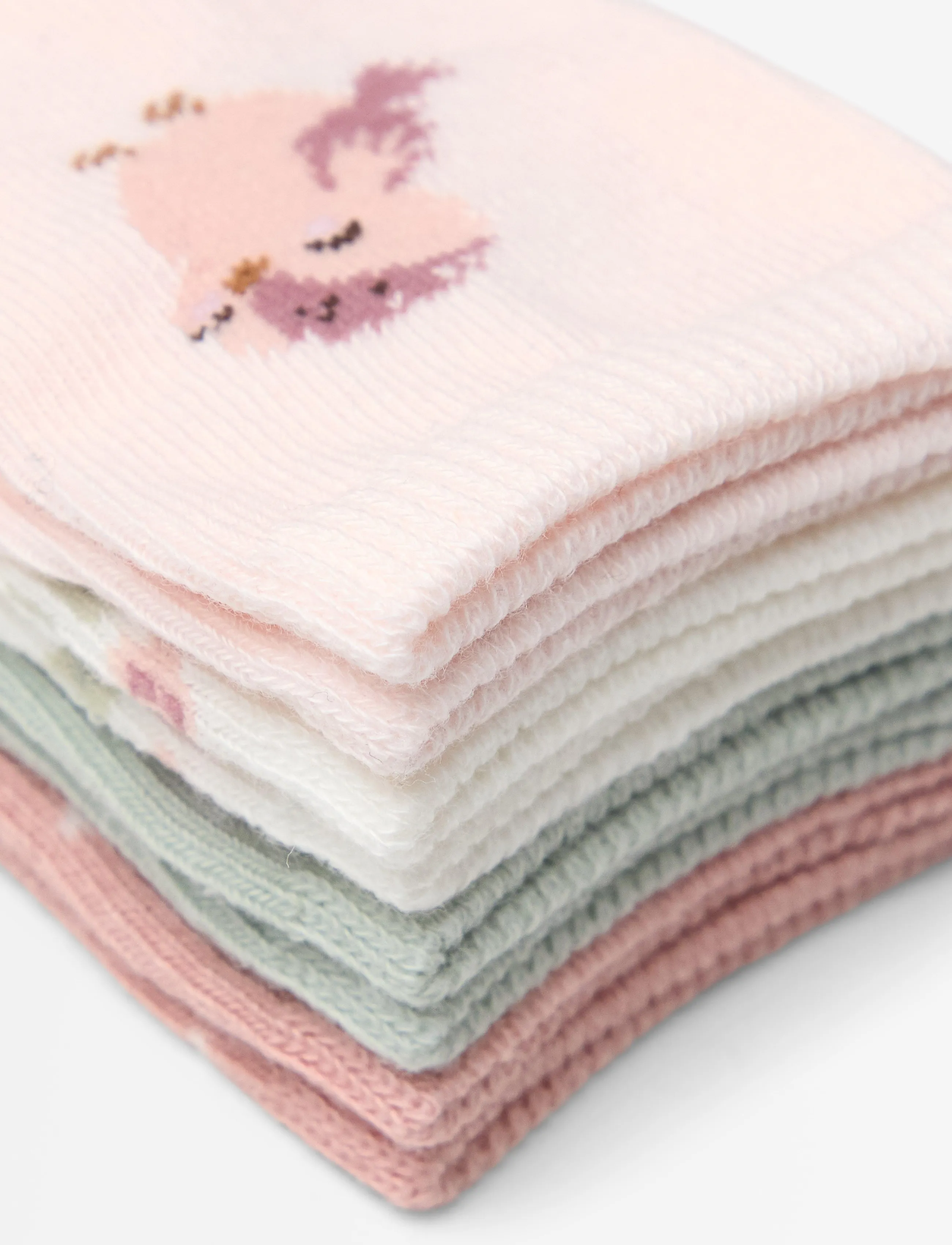 Lindex - 4-pack ankle socks - light pink - 2