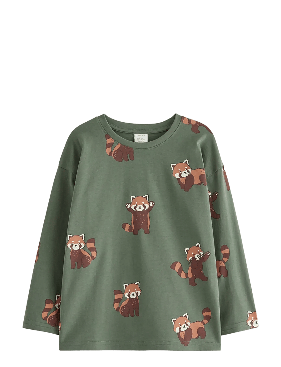 Lindex - Long sleeved top - langärmelig - dusty khaki - 0