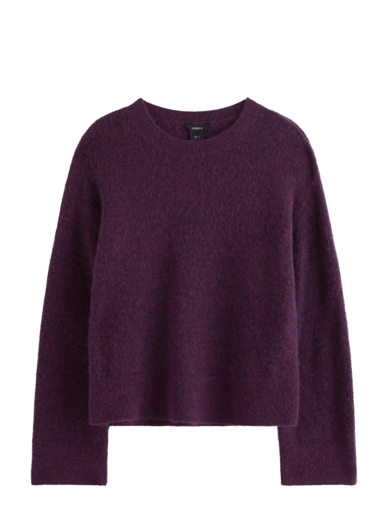 Lindex Knitted jumper in wool blend - Pullover - DARK LILAC / purple