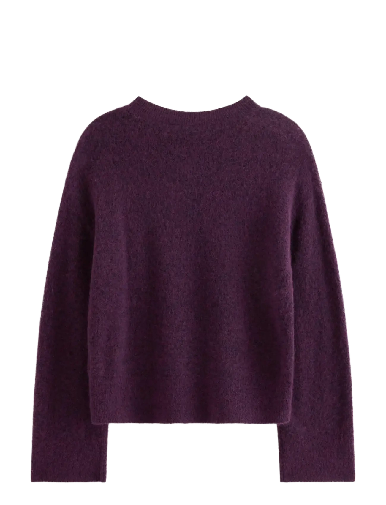 Lindex - Knitted jumper in wool blend - pullover - dark lilac - 2