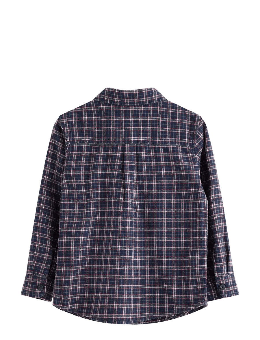 Lindex - Checked shirt - pikkade varrukatega särgid - navy - 1