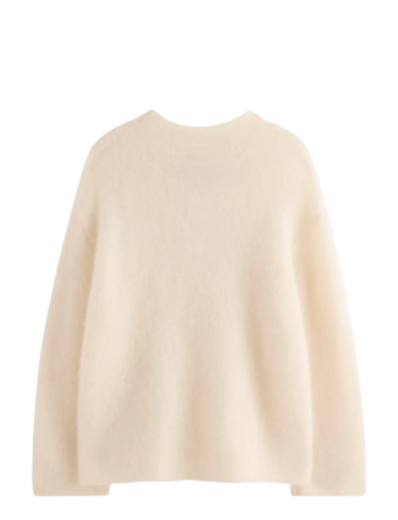 Lindex - Knitted jumper in wool blend - pullover - off white - 2