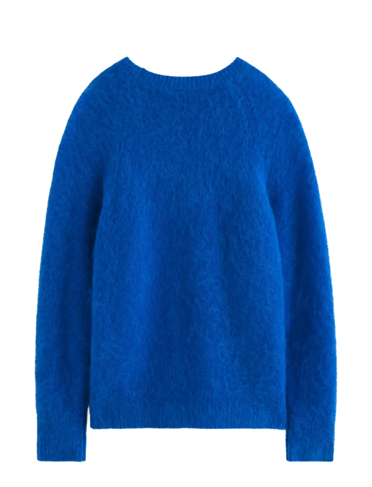 Lindex - Knitted jumper in wool blend - stickade tröjor - blue - 2