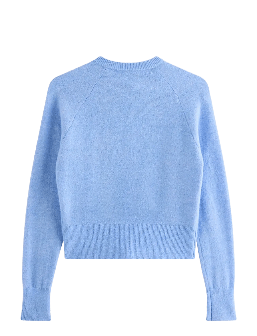 Lindex - Fine-knit cardigan - strickjacken - lt dusty blue - 2