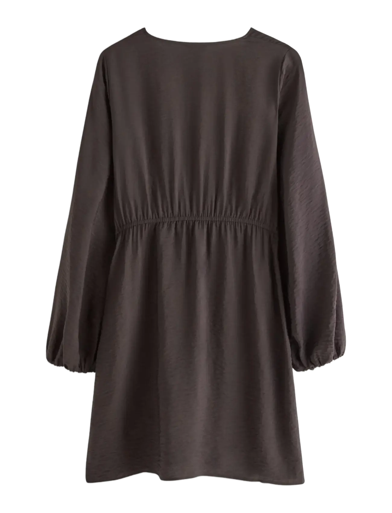 Lindex - Long-sleeved mini dress - kurze kleider - dark brown - 2