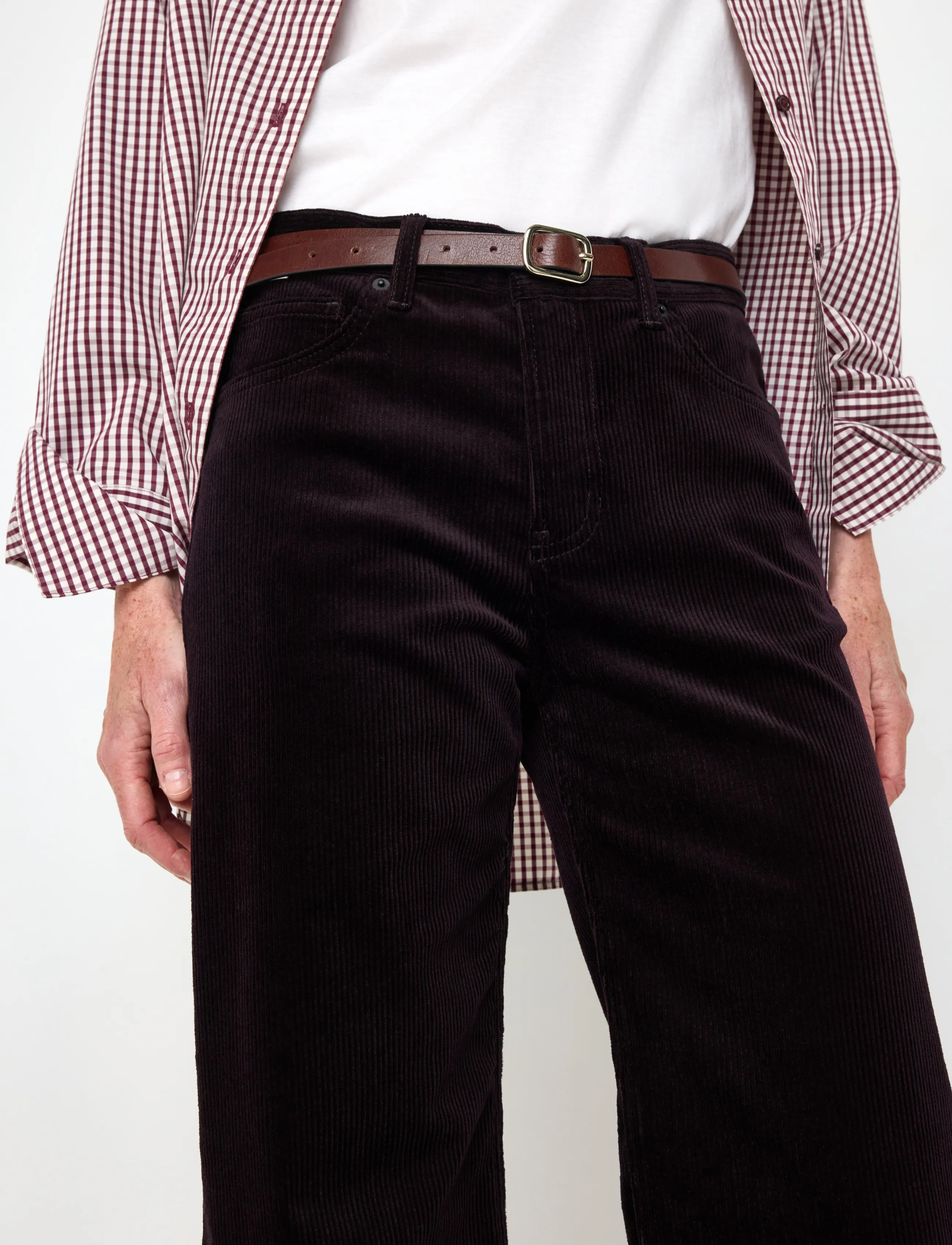 Lindex Straight Trousers In Corduroy chinos dam – bild 3