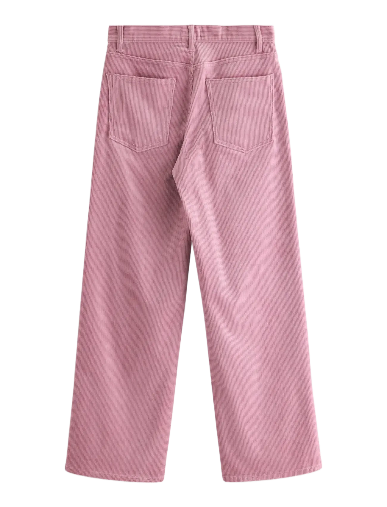 Lindex - Straight trousers in corduroy - light dusty pink - 2