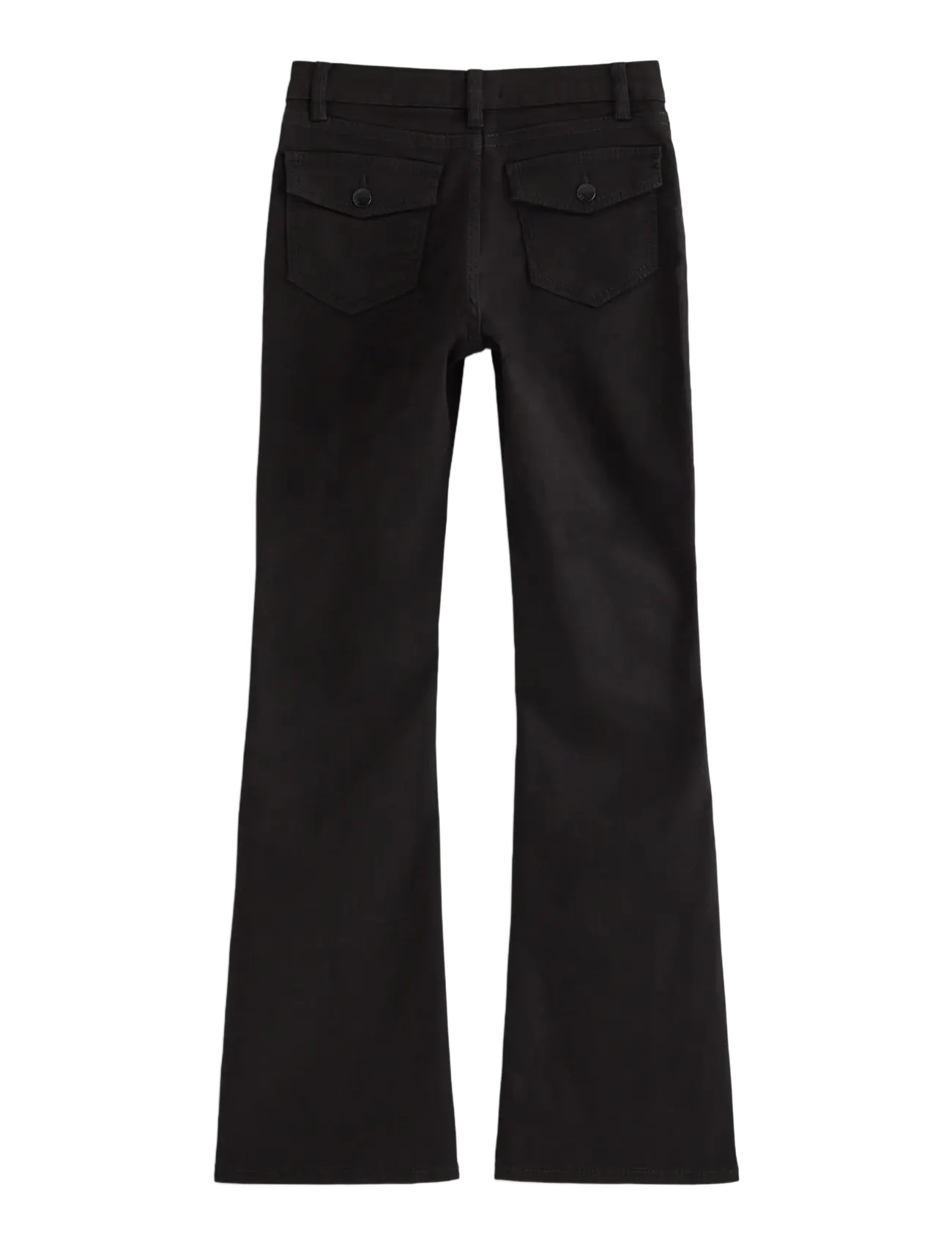 Lindex - FREJA Flared leg jeans with longer leg - alt laienevad teksad - black - 1