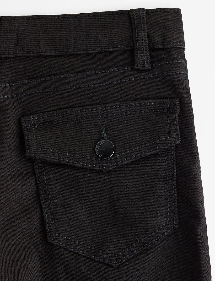 Lindex - FREJA Flared leg jeans with longer leg - alt laienevad teksad - black - 2