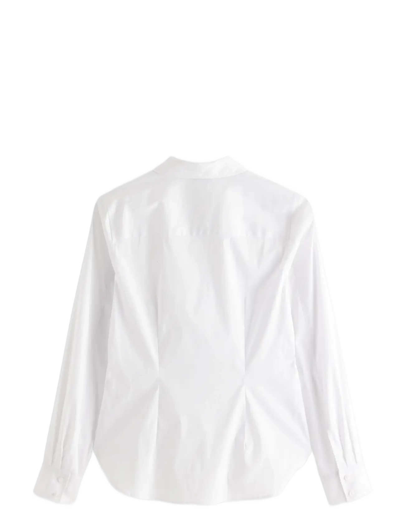 Lindex - Slim fit shirt - long-sleeved shirts - white - 2