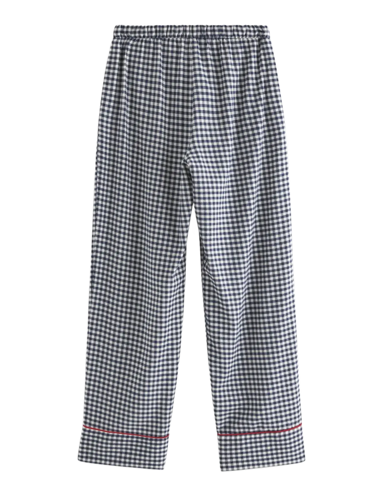 Lindex - Pyjama trousers in flannel - navy - 1