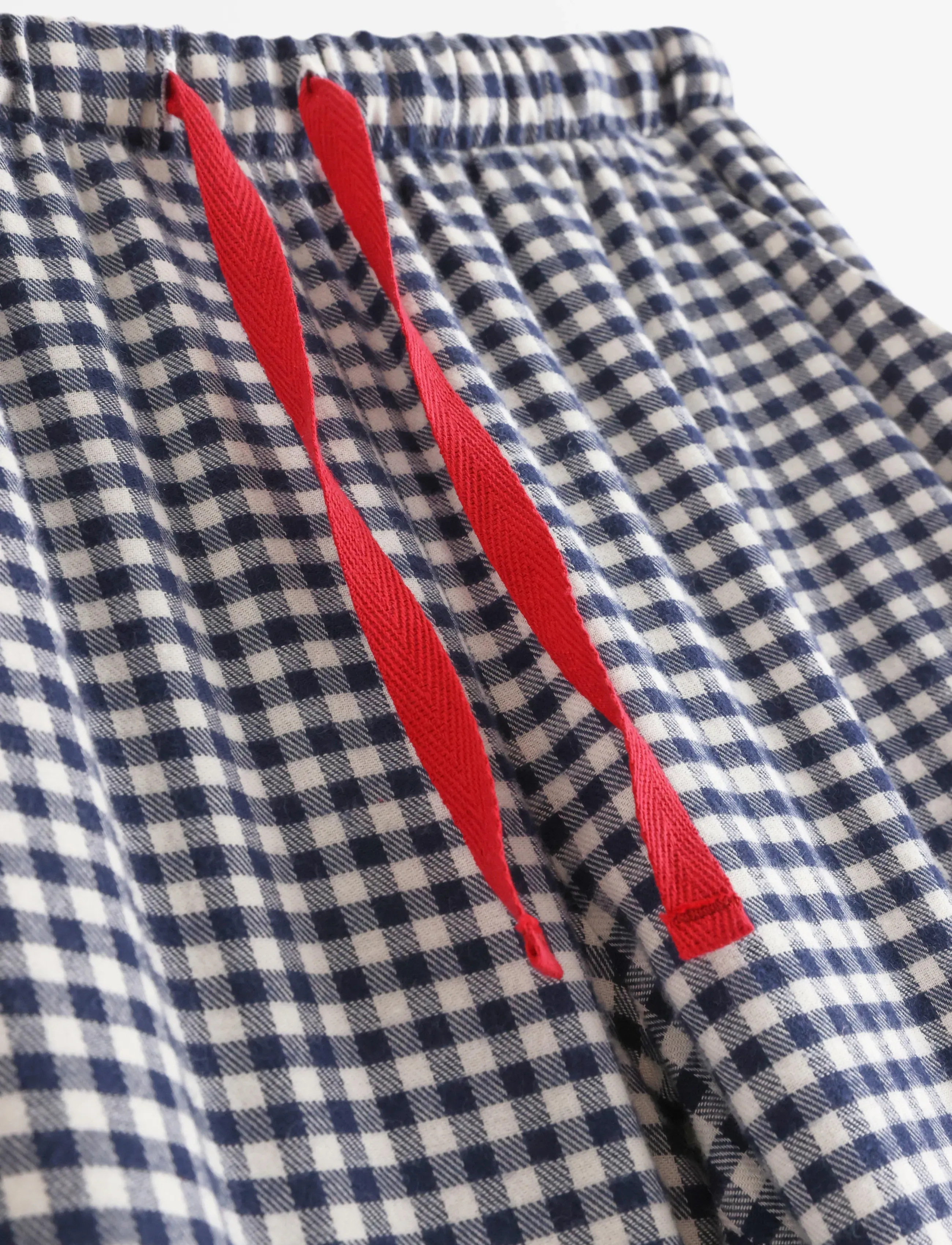 Lindex - Pyjama trousers in flannel - navy - 2