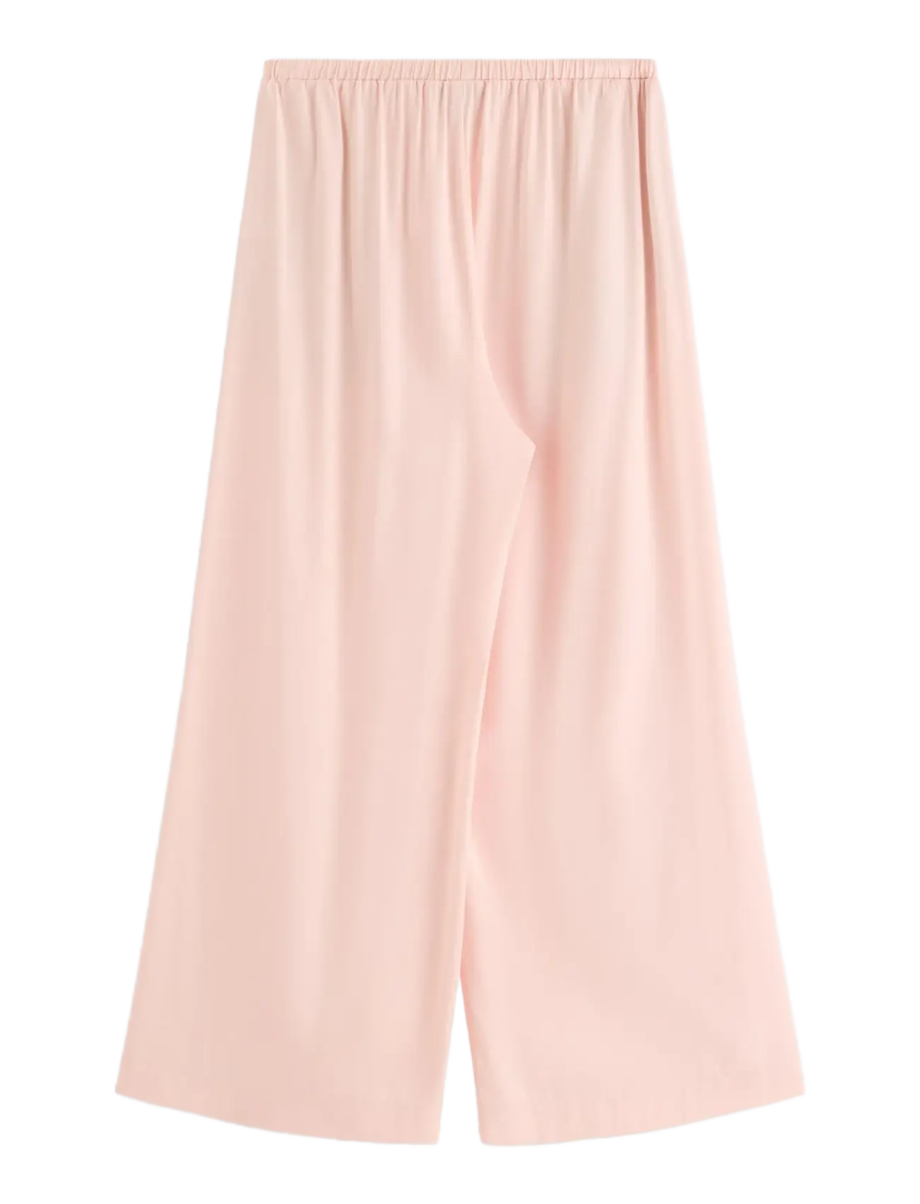 Lindex - WIDE satin trousers - light pink - 2